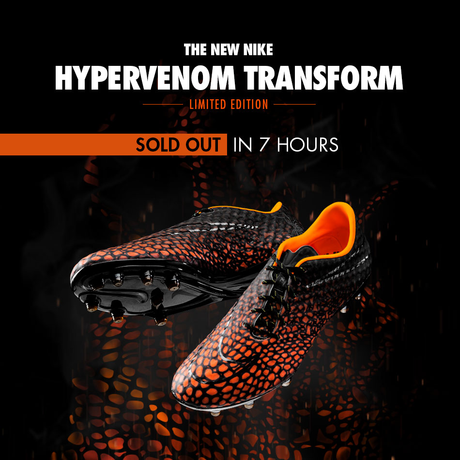 Nike hypervenom sports direct best sale